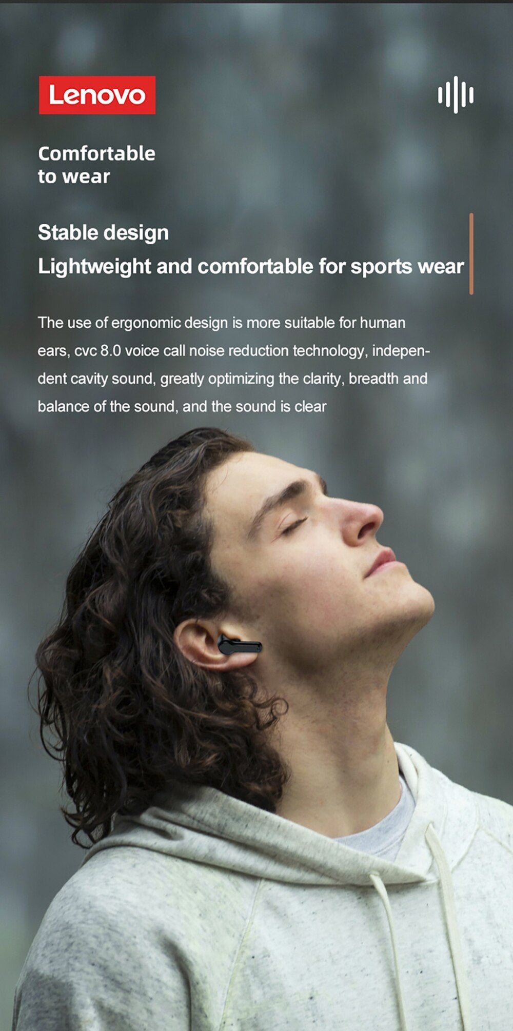 Introducing the Lenovo LP1S TWS Earbuds